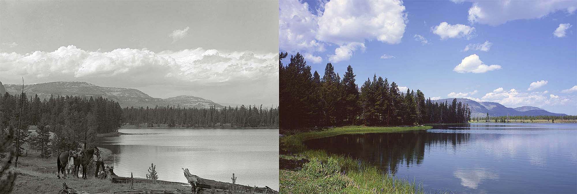 Points West blog 269: Bridger Lake Shoreline, then and now