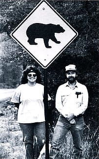 The McClintons as masters students in Texas. Diane Riggs, photographer. Photo courtesy Philip and Susan McClinton.