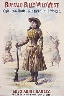 Miss Annie Oakley, The Peerless Lady Wing-Shot