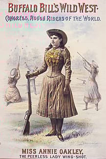 Miss Annie Oakley, The Peerless Lady Wing-Shot
