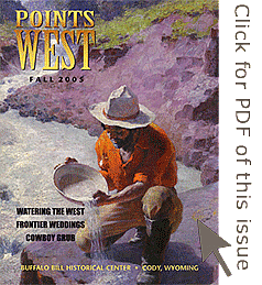 Click here for PDF of Points West, fall 2005