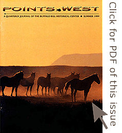 Click here for Points West, Summer 1999
