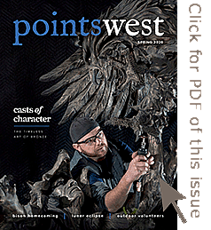 Click for Points West magazine, Spring 2020