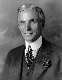 Henry Ford, 1919. Wikipedia image.