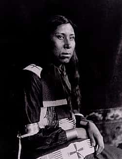 Samuel Lone Bear, by Gertrude Stanton Kasebier. P.71.429