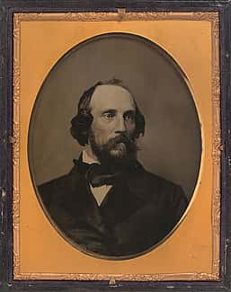 Mathew B. Brady, Frederick West Lander, ca. 1857. Half-plate ambrotype. National Portrait Gallery, Smithsonian Institution; purchase funded by the photography acquisitions endowment established by the Joseph L. and Emily K. Gidwitz Memorial Foundation. NPG.2016.53