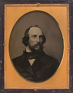 Mathew B. Brady, Frederick West Lander, ca. 1857. Half-plate ambrotype. National Portrait Gallery, Smithsonian Institution; purchase funded by the photography acquisitions endowment established by the Joseph L. and Emily K. Gidwitz Memorial Foundation. NPG.2016.53