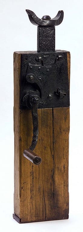 Railroad jack, circa 1830. Gift of Franklin L. Farnsworth. 1.69.1801