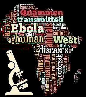 Ebola/Africa word cloud