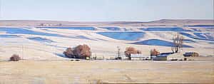 Josh Elliot (b. 1973). Morning Blue, n.d. Oil on linen. Museum Purchase from William E. Weiss Memorial Fund. 1.18 (detail)