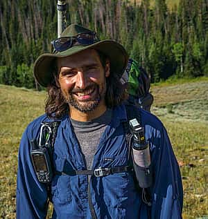 Jason Riggio outdoors.