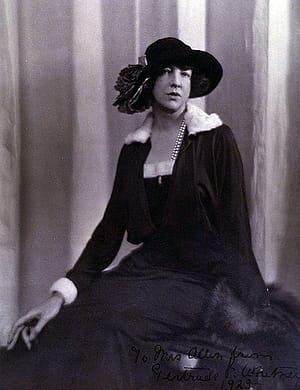 Gertrude Vanderbilt Whitney. Inscribed by Whitney to Mrs. (Mary Jester) Allen, 1923. MS 6 William F. Cody Collection. P.69.508