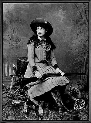 Postcard of Annie Oakley, ca. 1893. P.71.2970