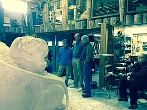 Jeff Rudolph, John Giarizzo and Matt Jackson view WPH Buffalo