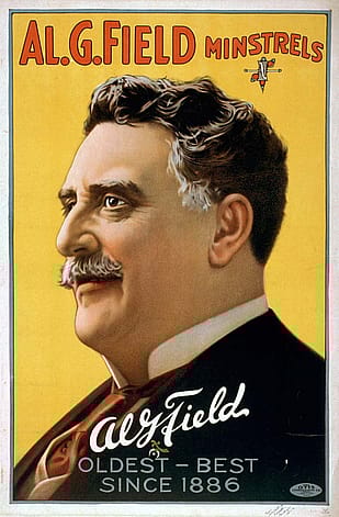 Al. G. Field Minstrels, ca. 1900. Library of Congress Prints and Photographs Division, Washington, DC 20540 USA. LC-USZ62-24421