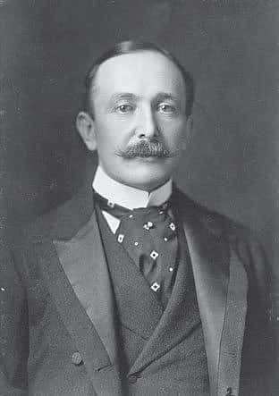 August Belmont, Jr., ca. 1904. Financier who built the Belmont Stakes horse race track. Library of Congress Prints and Photographs Division. LCUSZ62-128455