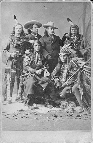 William F. Carver, Charles A. Burgess, Henry Burgess, White Eagle, Spotted Horse
