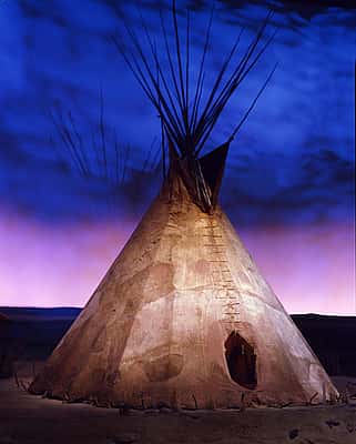Buffalo Hide Tipi
