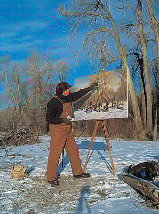 When he decided to follow the Corps of Discovery, Charles Fritz made his own discoveries in geography, natural wonders, and climate. Photo courtesy Charles Fritz.