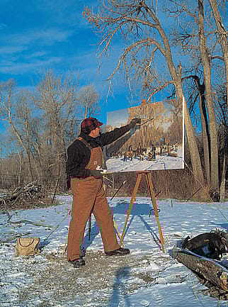 When he decided to follow the Corps of Discovery, Charles Fritz made his own discoveries in geography, natural wonders, and climate. Photo courtesy Charles Fritz.