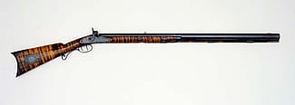 S. Hawken Half Stock Percussion Rifle, .50 caliber, 1849-1859. Gift of William B. Ruger, Sr. and Sturm, Ruger and Company. 1997.4.8