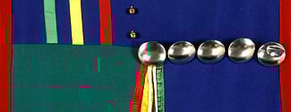 Arthur Amiotte (b. 1942). Banner, 1972. Museum Purchase. NA.302.102 (detail)
