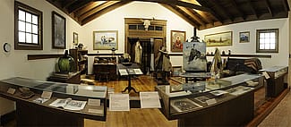 Former W.H.D. Koerner studio installation in the Whitney Western Art Museum.