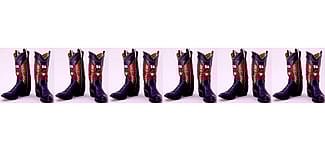 Tony Lama Co. cowboy boot, 1976, Gift of Charles and Joan Eagler. 1.69.2560
