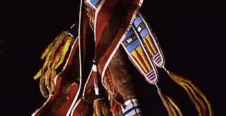 Bow case and quiver, Crow/Northern Plains. Adolph Spohr Collection. Gift of Larry Sheerin. NA.102.20 (detail)