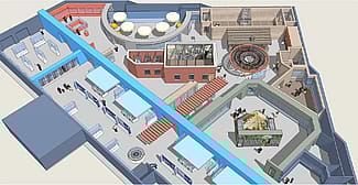 Design image for the reimagined Cody Firearms Museum.
