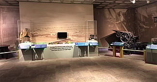 Printing press area, Buffalo Bill Museum