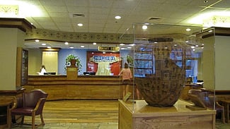 American Indian Basket at Check-in
