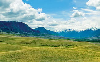 Scots in the American West: Upper South Fork near Cody, Wyoming. By Mack Frost