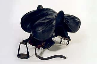 Georgian (Cossack) saddle, ca. 1900. 1.69.2410