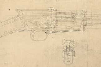 Thankfully many of the surviving technical documents are still in legible condition. This drawing was clean enough for me to easily identify the prototype that it was for.