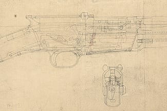Thankfully many of the surviving technical documents are still in legible condition. This drawing was clean enough for me to easily identify the prototype that it was for.