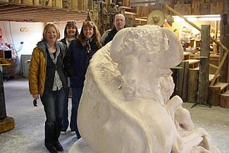 Jeff, Ann Marie, Shelly, Robin, and Buffalo