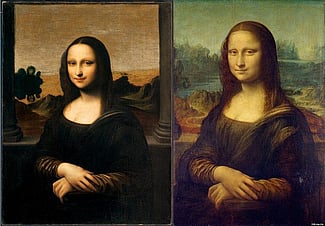 Two Mona Lisas