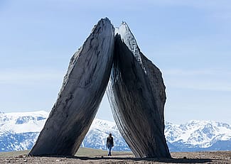 Ensamble Studio (Antón García-Abril and Débora Mesa), Inverted Portal, 2015. Image courtesy of Tippet Rise/Iwan Baan. Photo by Iwan Baan.
