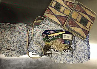 Parfleche sewing kit. NA.106.203