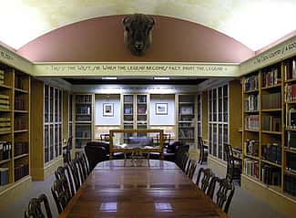 McCracken Research Library reading room