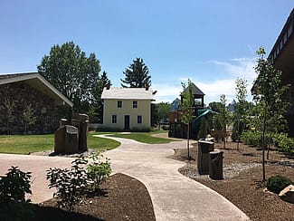Boyhood Home, Play Area in Greever Garden