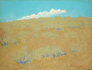 Frederic Remington (1861-1909), "Shoshonie," 1908. Oil on board. Gift of The Coe Foundation. 38.67