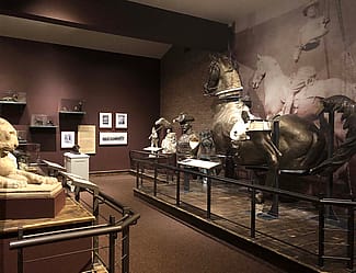 The Center's Proctor Studio exhibit in the Whitney Western Art Museum.