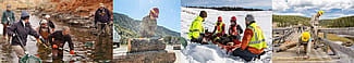 Volunteering collage