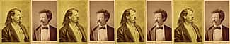Buffalo Bill and Mark Twain. (BB - P.69.544)