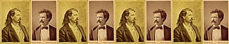 Buffalo Bill and Mark Twain. (BB - P.69.544)