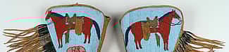 Buffalo Bill's gauntlets. 1.69.1049 (detail)