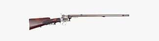 Peterlongo Pinfire Revolving Rifle. Gift of Neal P. McKinstry. 2002.23.1