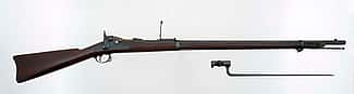 M1873 trapdoor Springfield rifle, Gift of Olin Corporation, Winchester Arms Collection, 1988.8.754